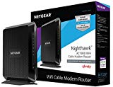NETGEAR Nighthawk AC1900 (24x8) DOCSIS 3.0 WiFi Cable Modem Router Combo (C7000) Certified for Xfinity from Comcast, Spectrum, Cox, more