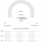 Daily Step Goal in Garmin Connect App