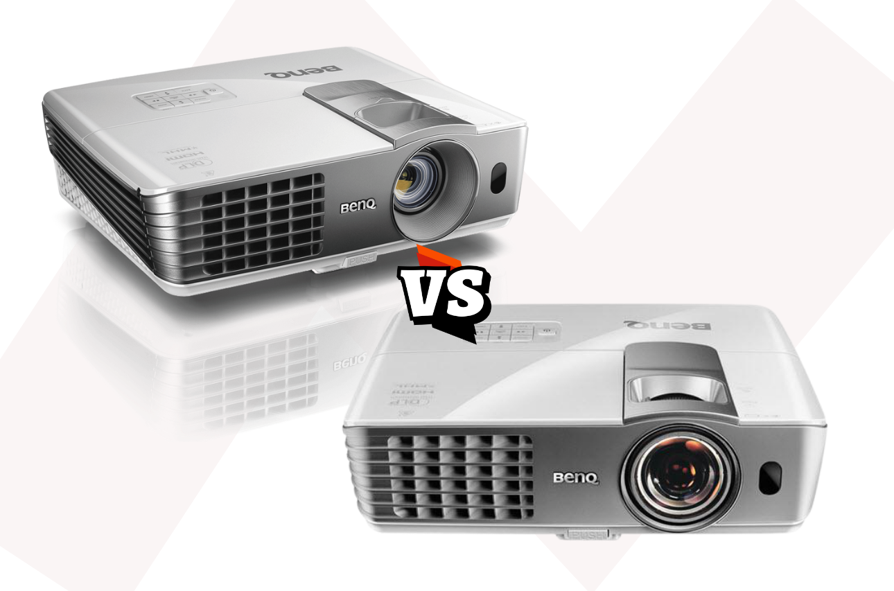 benq ht1085st vs w1070 projector comparison